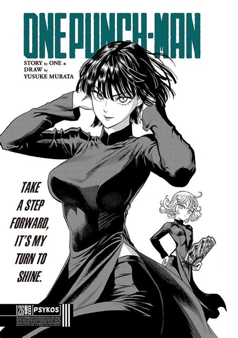 One Punch Man Chapter Covers Illustrations Fubuki Pesquisa Google