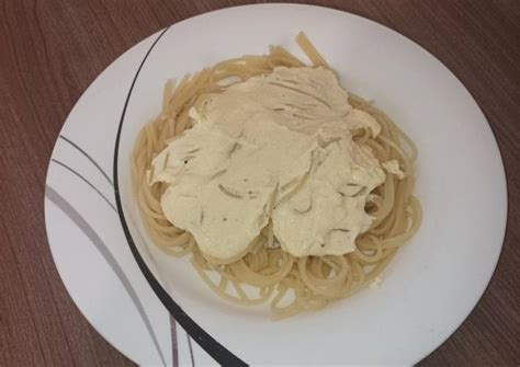 Macarrão Ao Molho Alfredo Receita Por Chef Juni Cookpad