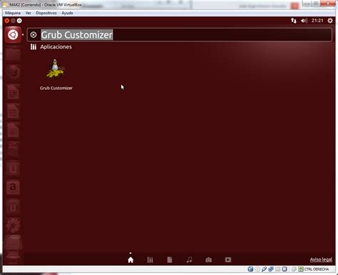 Instalación del programa Grub Customizer en Ubuntu12 10 Prac 6