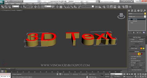 3d Text Creator Perspective Bdagroove