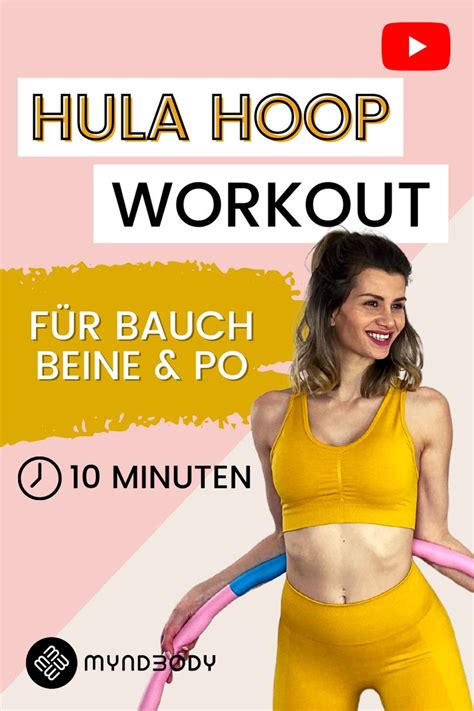 WORKOUT MIT HULA HOOP 10 Minuten Bauch Beine Po Training Mit Hula