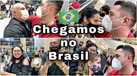 Chegamos No Brasil Depois De Anos No Jap O Revendo A Fam Lia Youtube