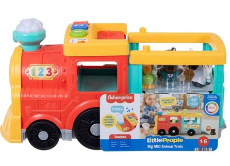 Fisher Price Little People Big Abc Animal Train Toy New With Box I