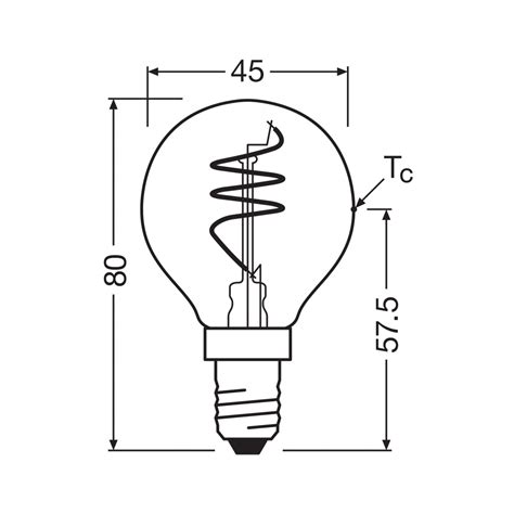 OSRAM LED Vintage E14 4 9W 922 Tropfen Spiral Filament Gold Lampenwelt De