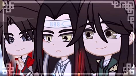 Exam 』• Mdzstu Chibi — Gacha Ver — Wei Wuxian Nie Huaisang Lan