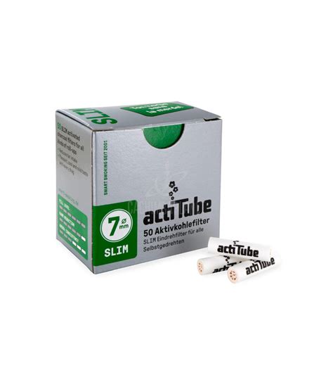 Filtros actiTube Slim Carbón Activado 10 uds