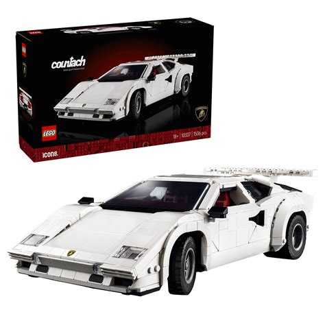 全新 LEGO ICONS 2024套裝 10337 Lamborghini Countach 5000 Quattrovalvole 已在