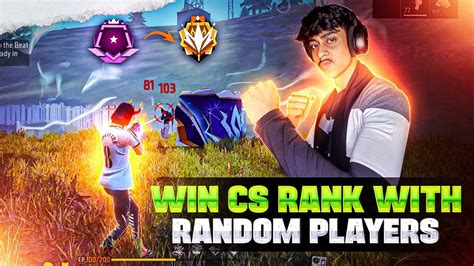 How To Win Every CS Rank With Random Players Clash Squad Ranked Tips