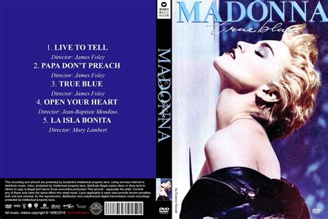 Madonna FanMade Covers True Blue DVD