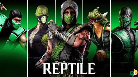 Mortal Kombat Reptile Evolution 1993 2023 2k 60fps Youtube