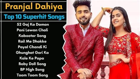 Pranjal Dahiya All Super Hit Songs New Haryanvi Jukebox