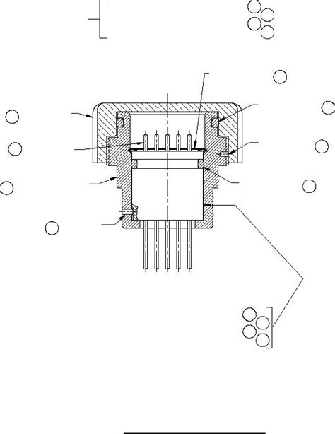 Mil Dtl 24231 14 Connectors Receptacle Multi Pin Type V 14 24 30 And 40 Conductor