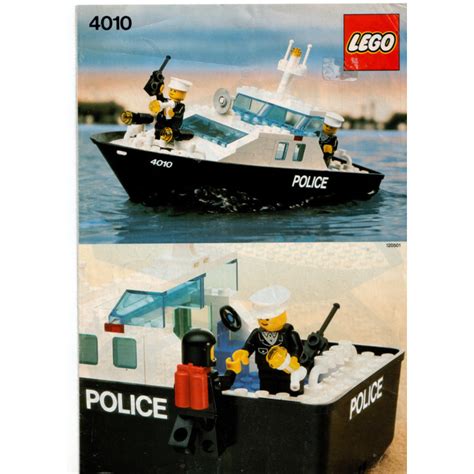 LEGO Police Rescue Boat Set 4010 Instructions | Brick Owl - LEGO Marketplace