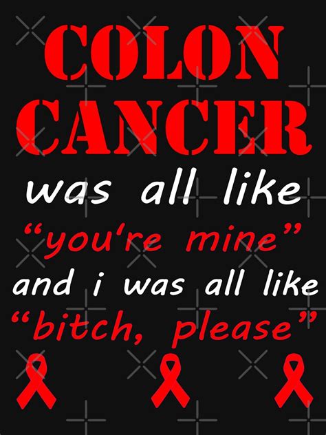 Colon Cancer Awareness Funny Colon Cancer Fighter Survivor T Shirt