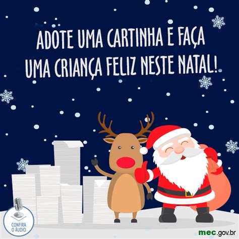 ADOTE UMA CARTINHA E FAÇA UMA CRIANÇA FELIZ NESTE NATAL Fórmula