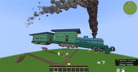 I made a flying train using Steam n' Rails. : r/CreateMod
