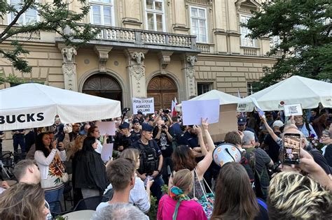 Zielona Granica A Holland Protesty W Krakowie