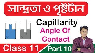 Viscosity And Surface Tension Class 11 In Bengali Par Doovi