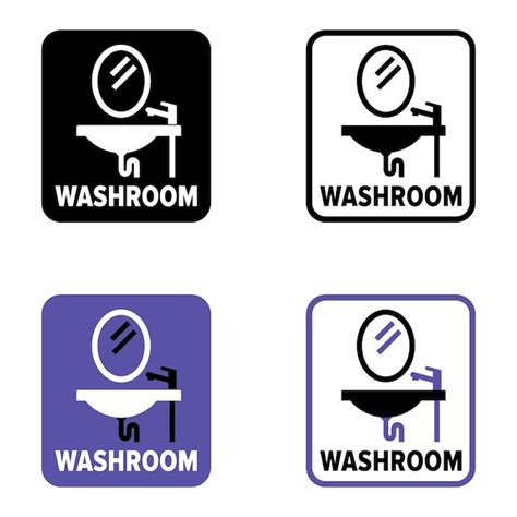 Premium Vector Washroom For Cleaning Procedures And Equipped With