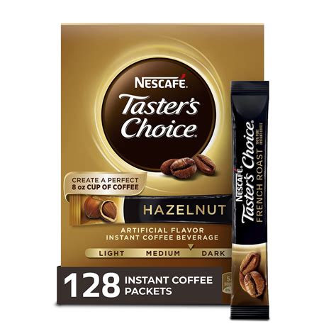 Buy Nescafe Taster S Choice Hazelnut Flavoured Instant Coffee Sachets