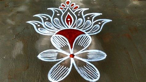 Navaratri Deepam RangoliSimple Vilakku KolamDeepavali Kolam 2023