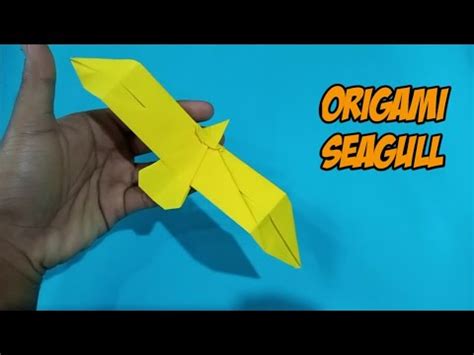 How To Make Origami Seagulls Origami Birds Youtube