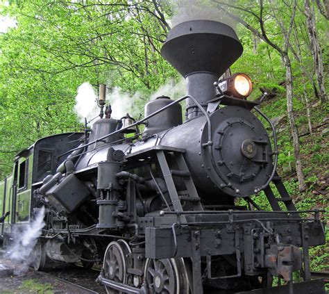 Cass Scenic Railroad Steam Locomotive Heisler Truck Flickr