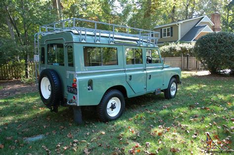 1972 Land Rover Series 2A Station Wagon 109 Safari Top Right Hand Drive