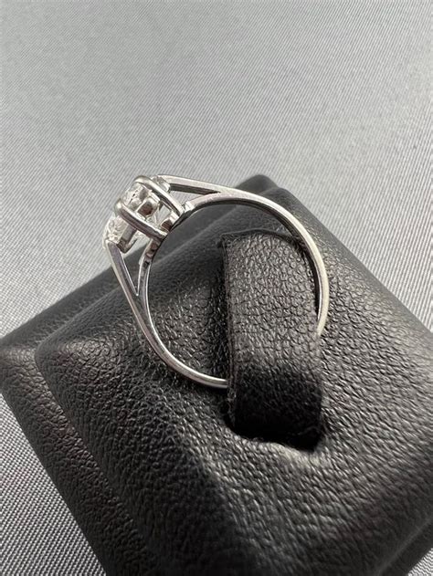 Herz Diamant Ring Ca C K Weissgold Gr Sse S Kaufen Auf