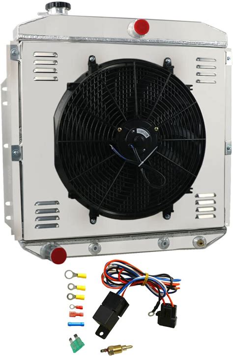 Amazon Ozcoolingparts Row Core All Aluminum Radiator Fan