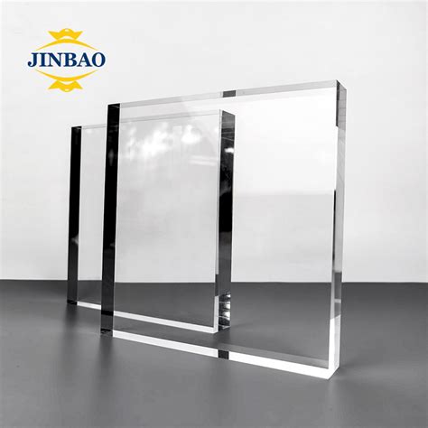 Jinbao X Clear Transparent Mm Cast Acrylic Plastic Sheet Cast