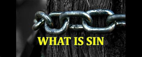 What Is Sin In The Bible EternalCall