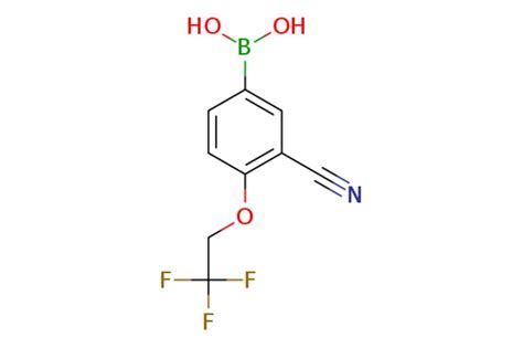 EMolecules Boronic Acid B 3 Cyano 4 2 2 2 Trifluoroethoxy Phenyl