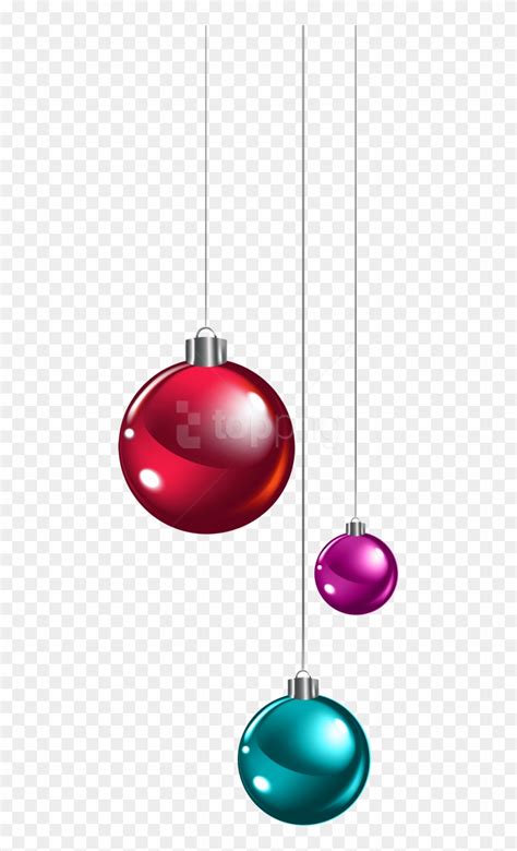 Free Png Hanging Christmas Balls Png Images Transparent Christmas