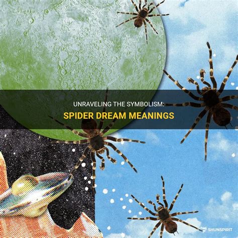 Unraveling The Symbolism Spider Dream Meanings Shunspirit