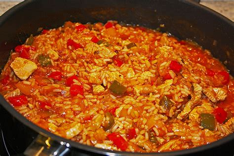 Paprika Reispfanne Mit Pute Von Laudia Chefkoch