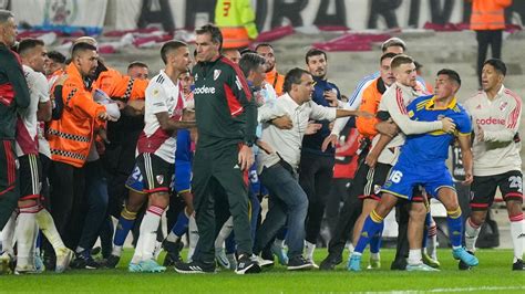 Cómo Fue El Escandaloso Final Del Superclásico Entre River Y Boca