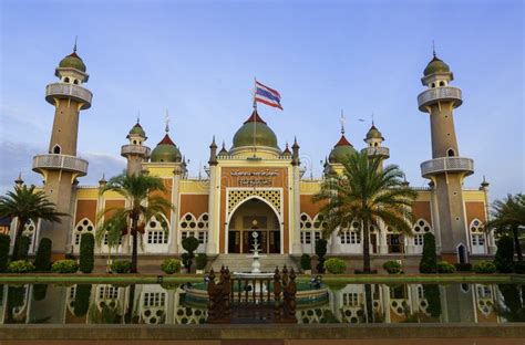 Central Mosque of Pattani Province Stock Photo - Image of mosque, allah: 187460248