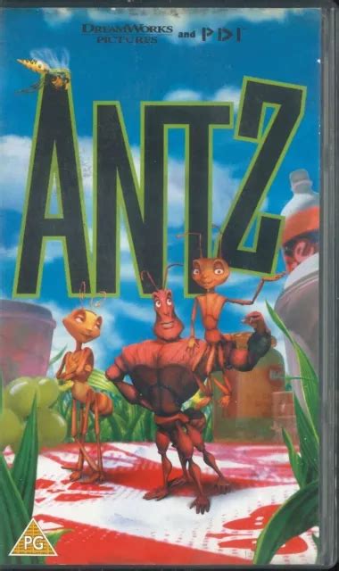 Antz 1998 Vhs Woody Allen Sharon Stone Gene Hackman Eric Eur 193