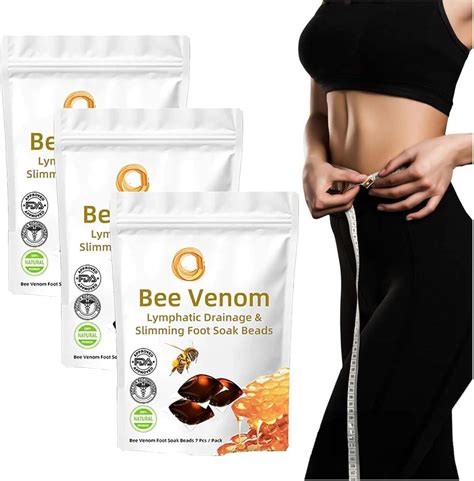 Bee Venom Lymphatic Drainage Slimming Foot Soak Beads Bee Venom Foot