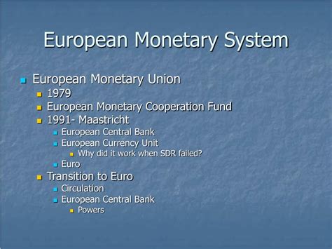 PPT Understanding The International Monetary System PowerPoint