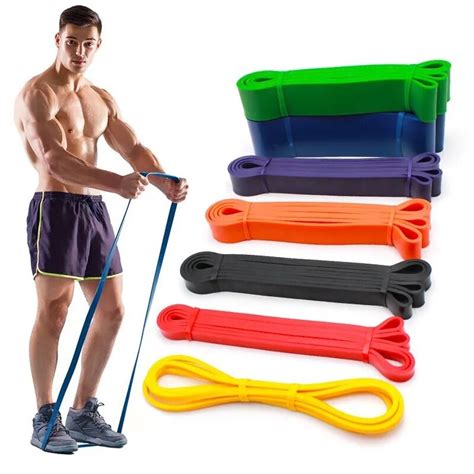 Resistance Band Exercise Elastic Band Workout Ruber Loop Strength