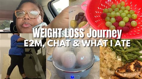 Weight Loss Journey What I Ate Chit Chat Encouragement E2m