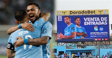 Sporting Cristal Anuncia La Venta De Entradas Para El Partido Ante