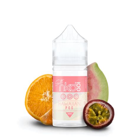 Nicsalt Naked Hawaiian Pog Maracujá Laranja e Goiaba 30ml iVape BR