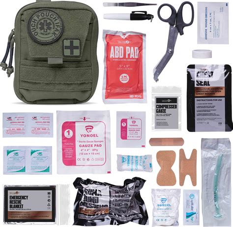 Amazon Tacticon V Standard Ifak Trauma First Aid Kit Emt