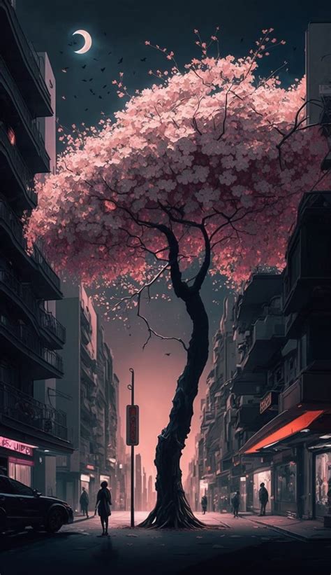 Pink tree by lorud3 on DeviantArt