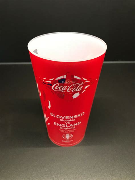 Coca Cola Sammelbecher Becher Cup Uefa Euro Slovakei England Ebay