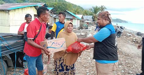 Peduli Bencana Insan Bumi Mandiri Salurkan Bantuan Ke Pedalaman NTT