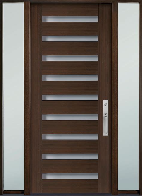 Front Door Custom Single With 2 Sidelites Solid Euro Technology